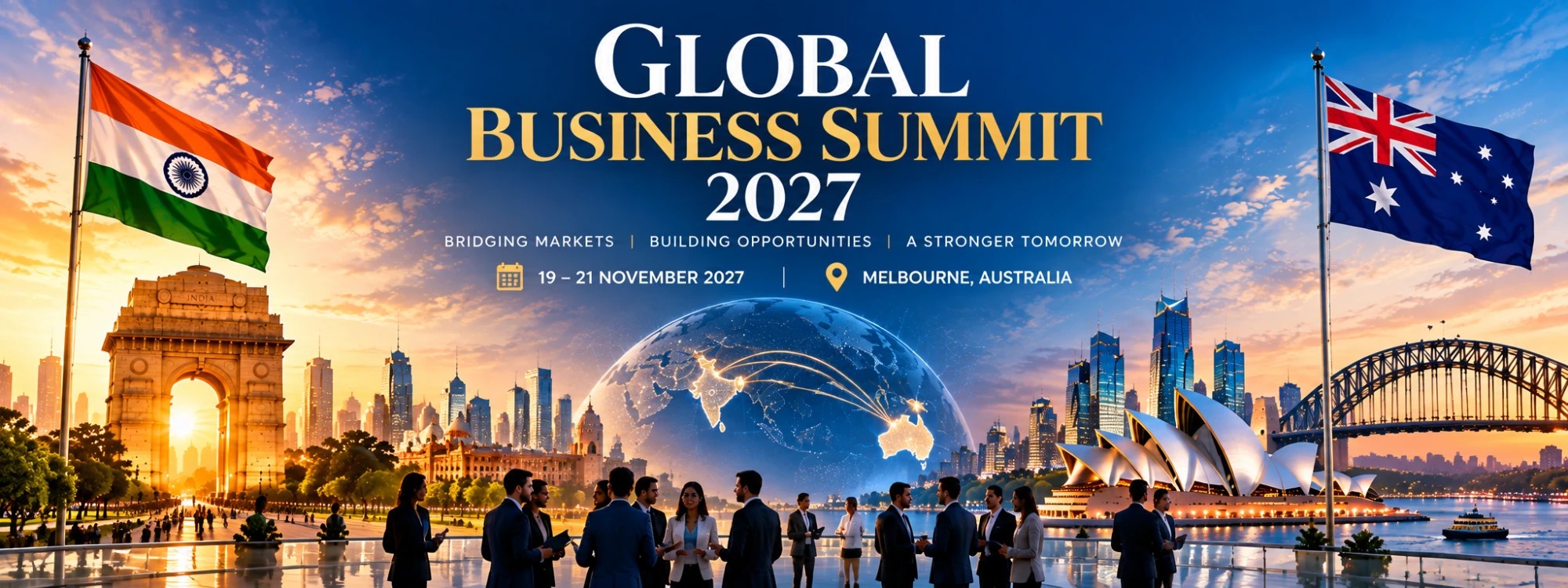 Global Business Summit 2027, 19 to 21 November 2027, Melbourne Australia